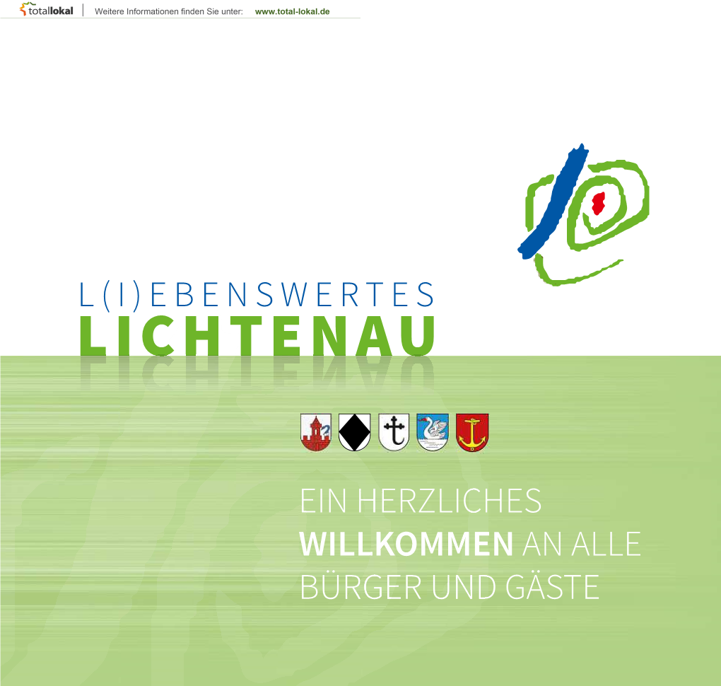 Scherzheim Und Ulm Leisten Ihren Beitrag Zu Dem Lichtenau, Wie Es Sich Heutepräsen- Tiert:Eine Liebenswürdigestadt Mit Charme Und Flair!