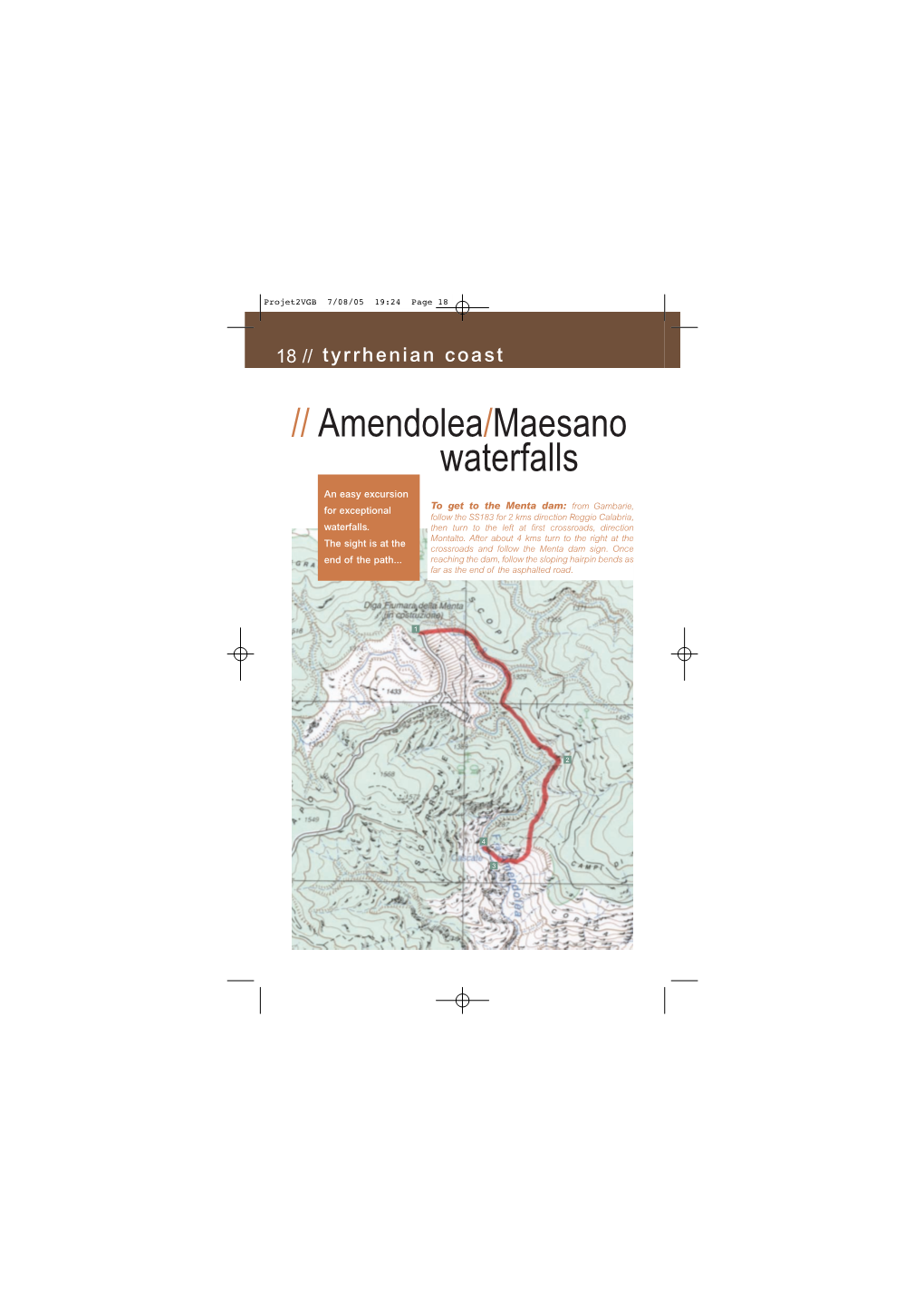 Amendolea/Maesano Waterfalls