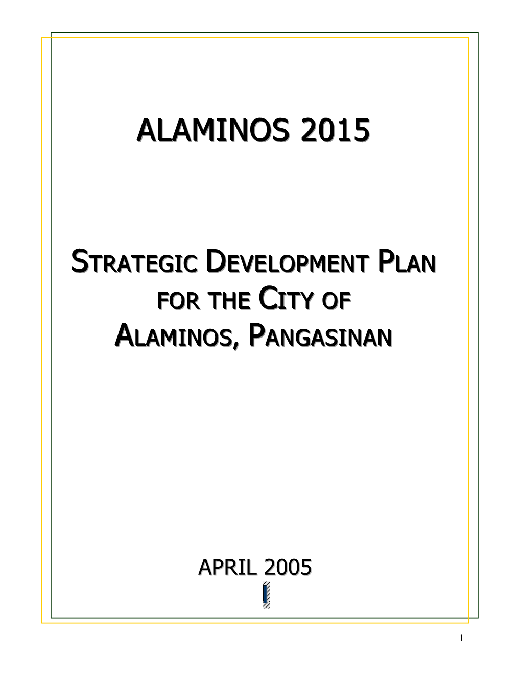 Strategic Plan 2015