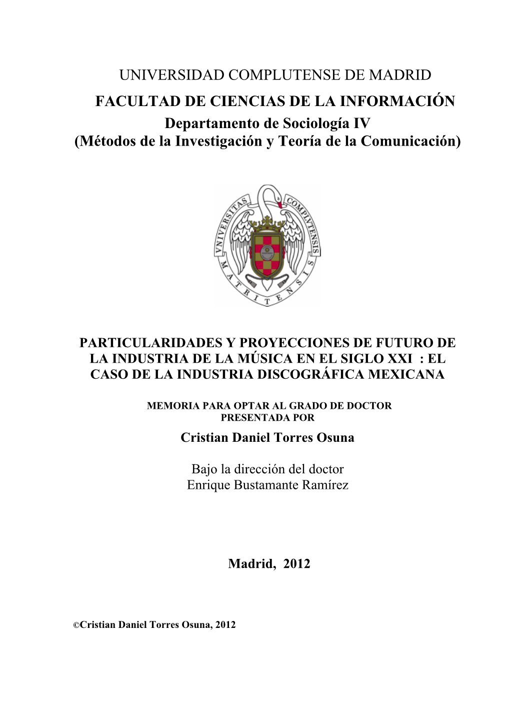 “La Importancia Económica Y Social De Las Industrias Culturales En México