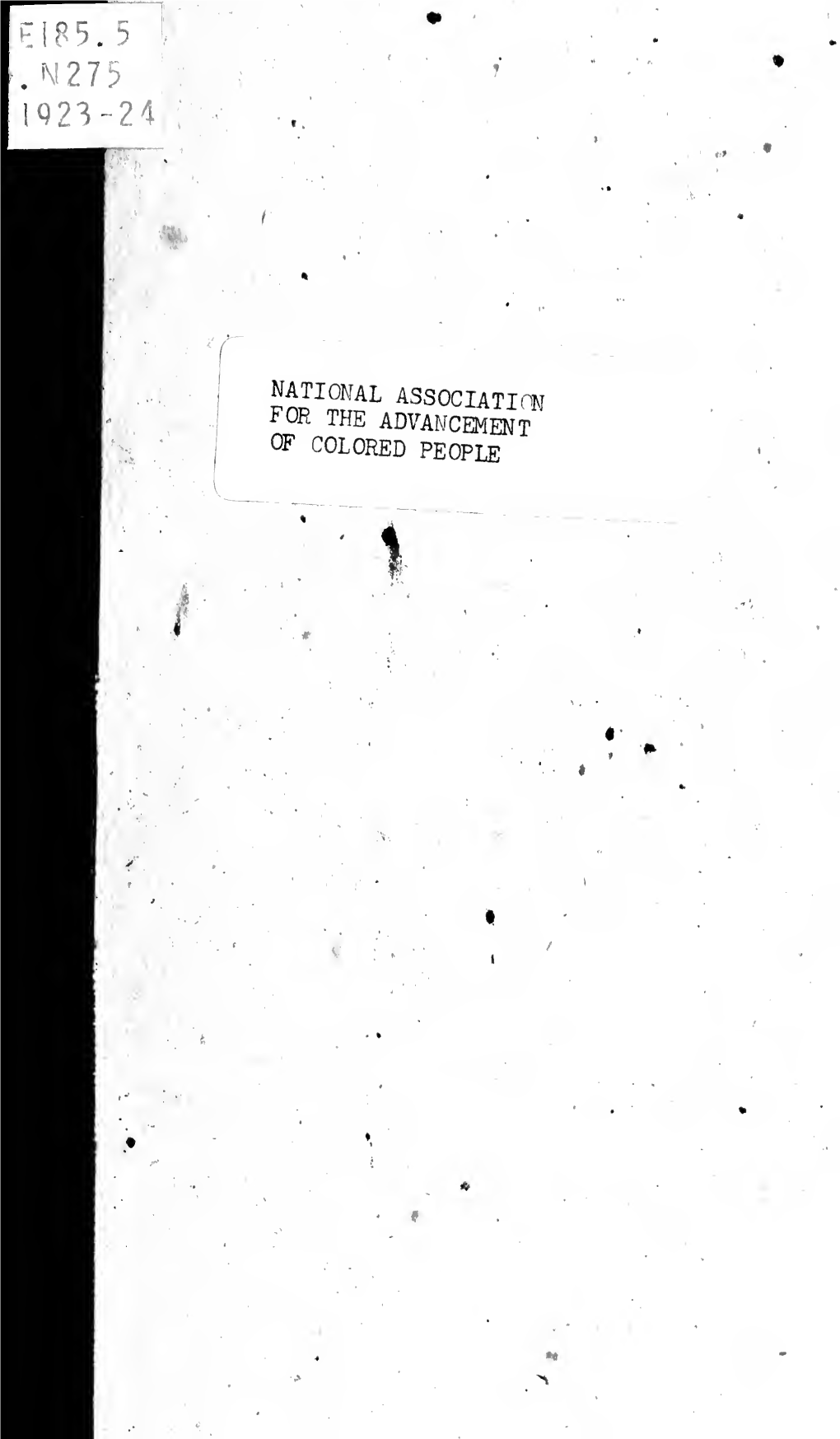 NAACP Annual Report [Serial]