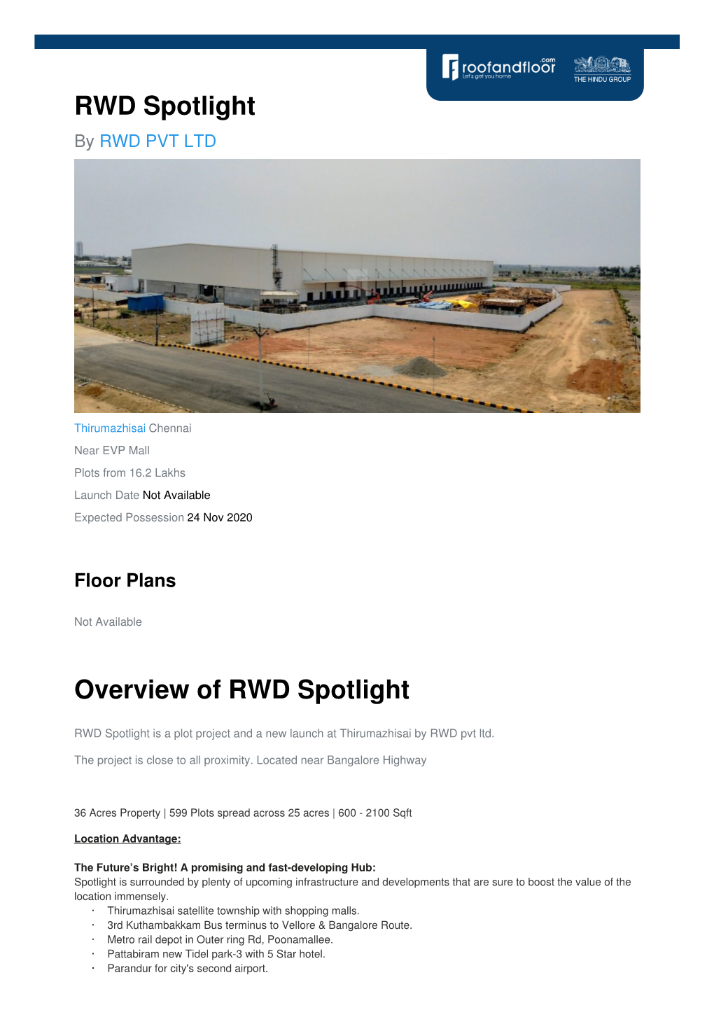 RWD Spotlight by RWD PVT LTD