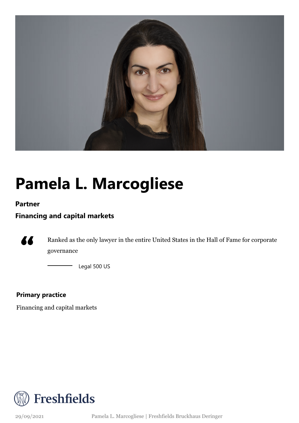 Pamela L. Marcogliese