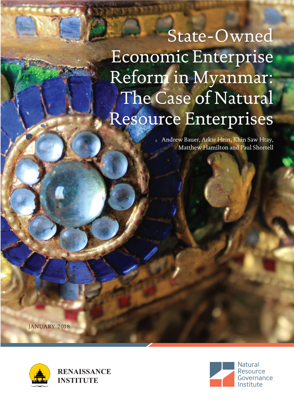 State-Owned Economic Enterprise Reform in Myanmar: the Case of Natural Resource Enterprises