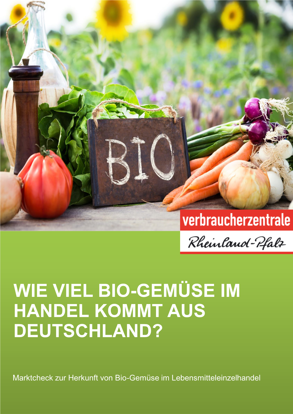 Wie Viel Bio-Gemüse Im Handel Kommt Aus Deutschland?