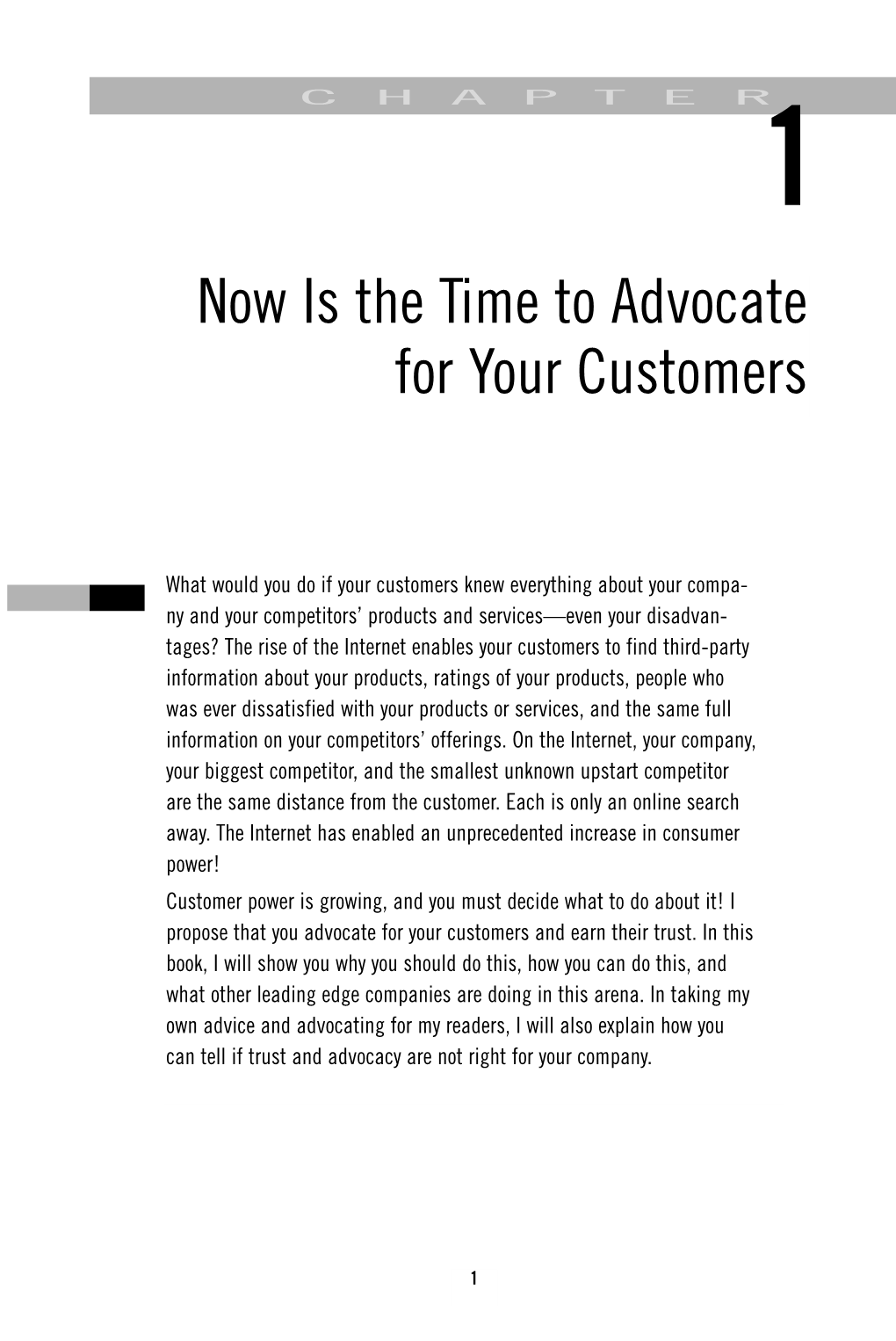 Now Is the Time to Advocate for Your Customers