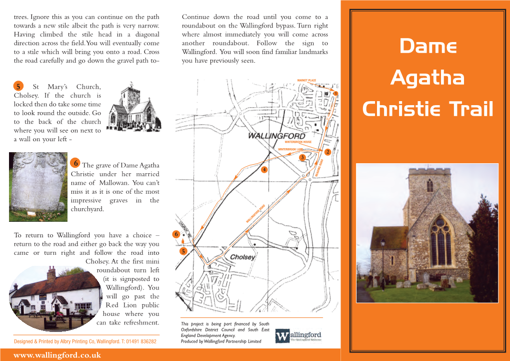 Dame Agatha Christie Trail