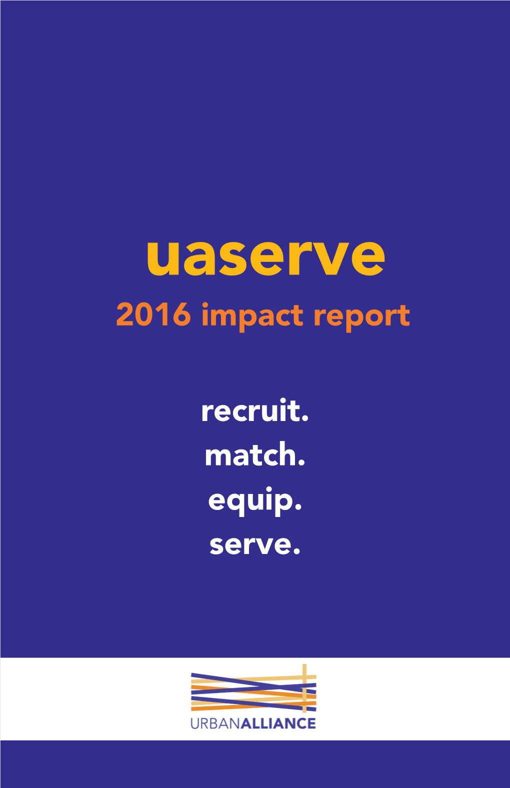 Uaserve 2016 Impact Report