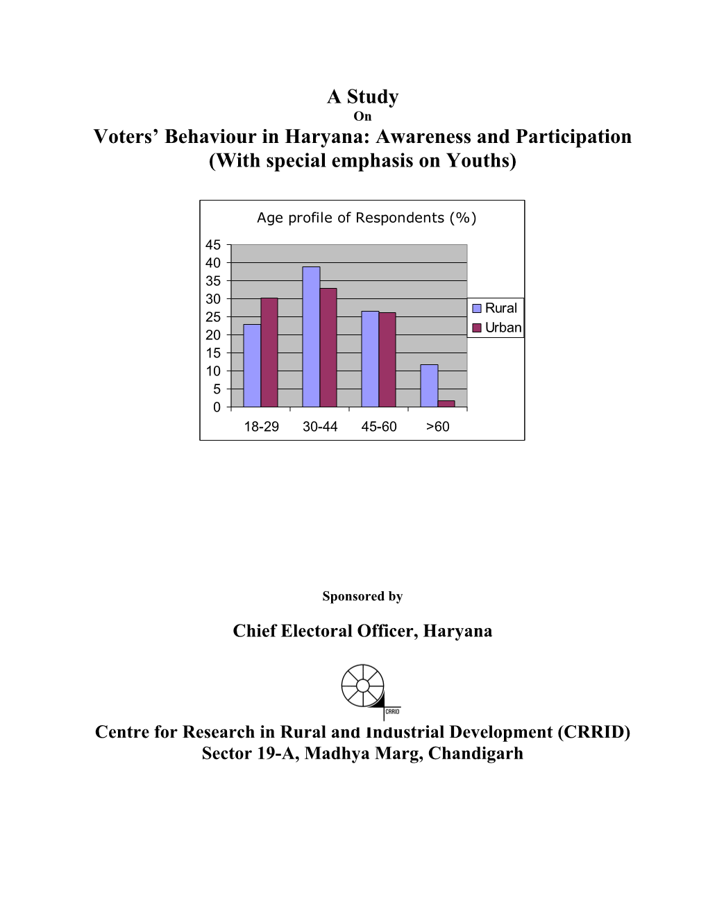 A Study Voters' Behaviour in Haryana