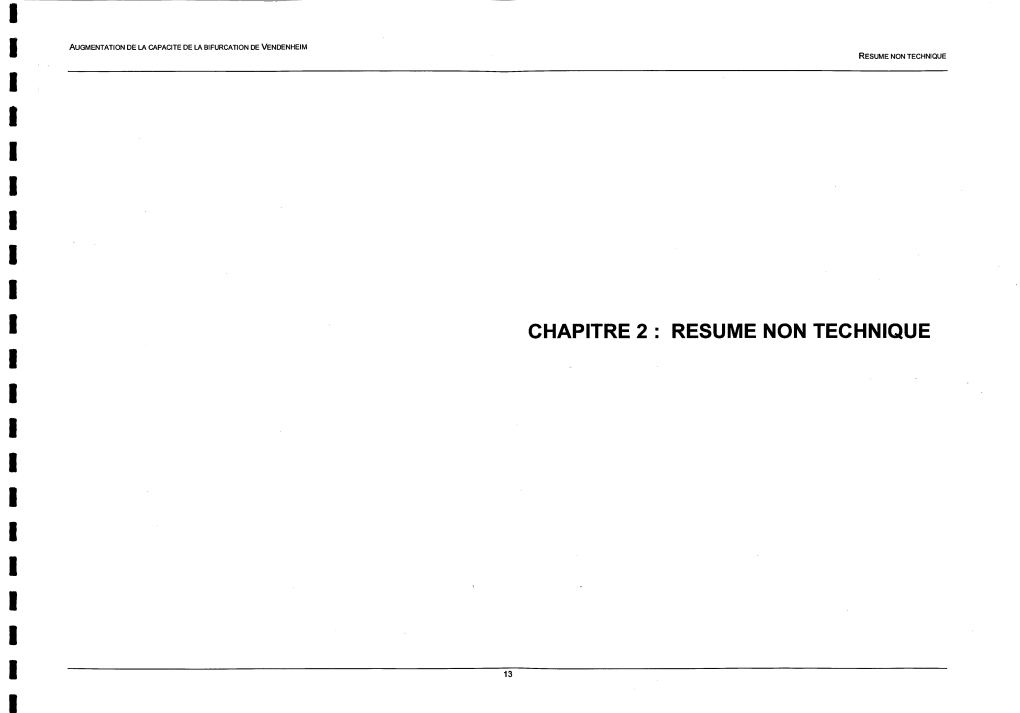 Bifurcation De Vendenheim Resume Non Technique