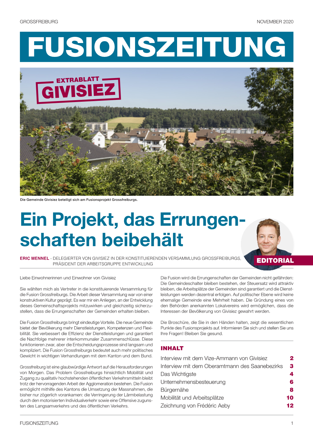 Ausgabe Givisiez Donnerstag, 26 November 2020