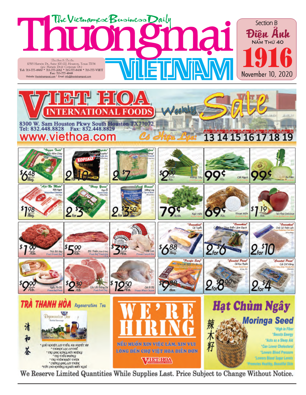 The Vietnamese Business Daily Section B