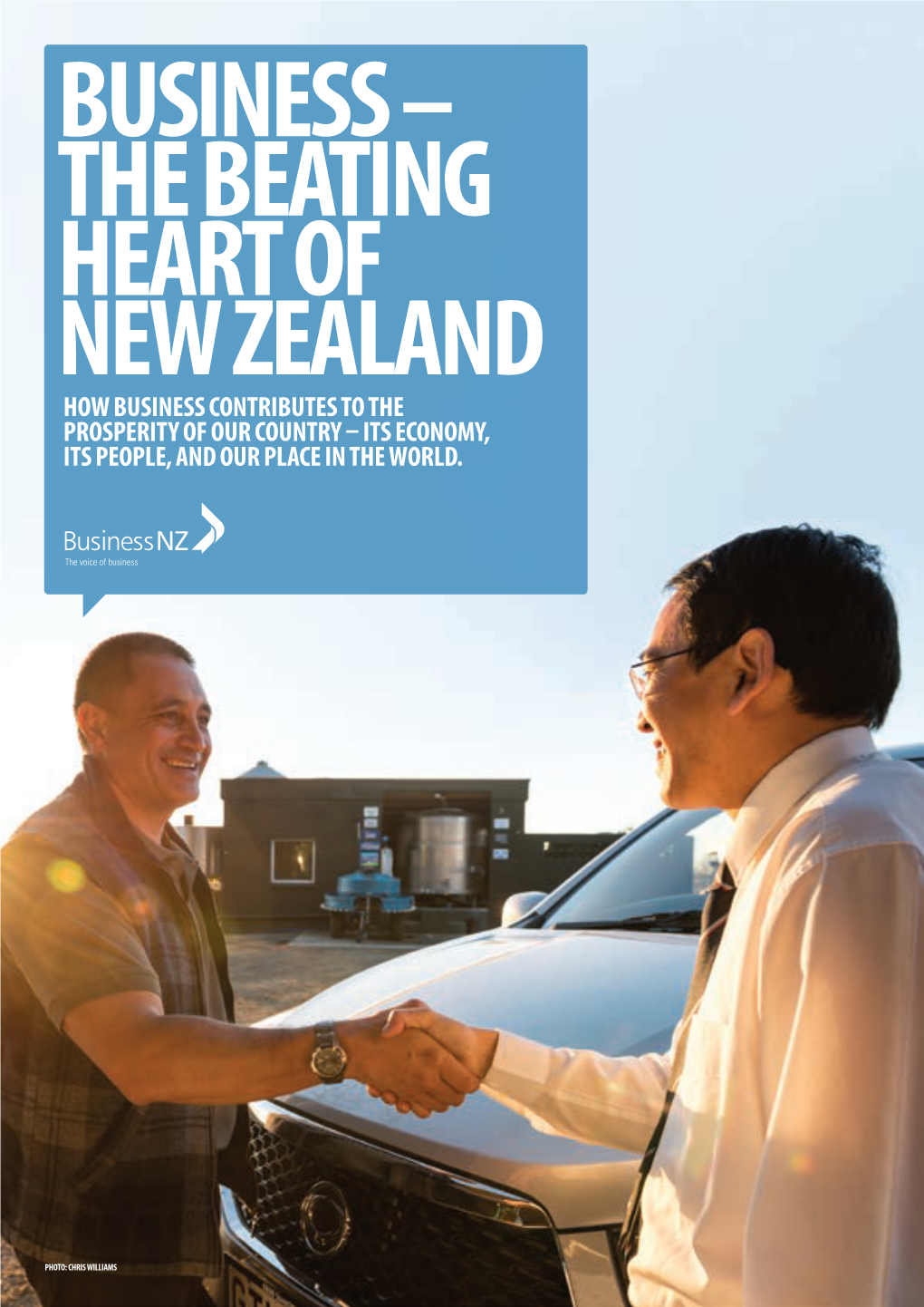 Business – the Beating Heart of New Zealand How Business Contributes to the Prosperity of Our Country – Its Economy, Its People, and Our Place in the World