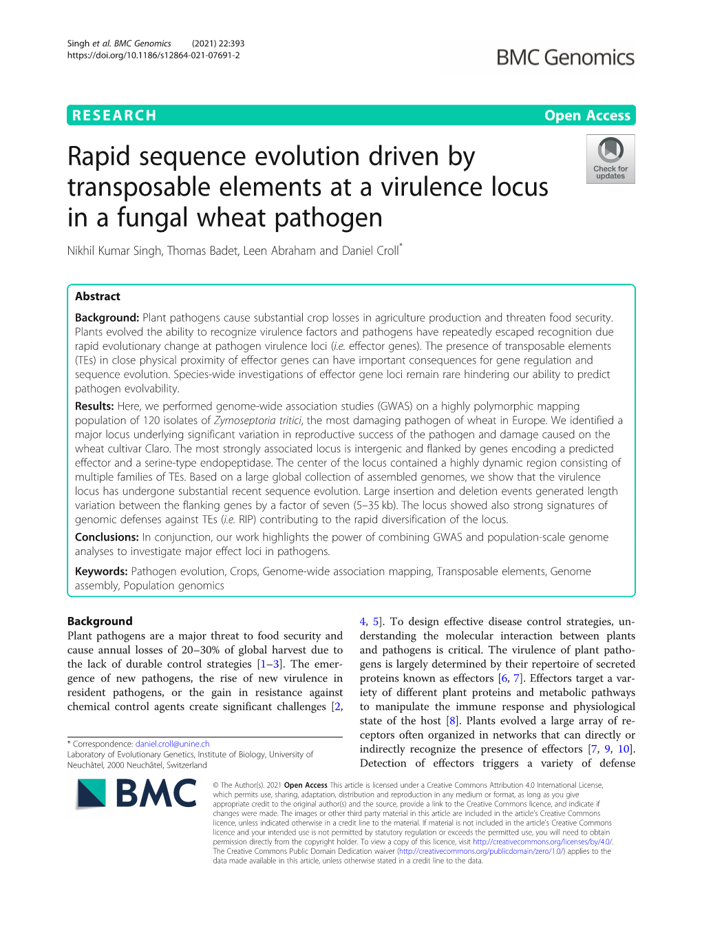 Rapid Sequence Evolution Driven by Transposable Elements at A