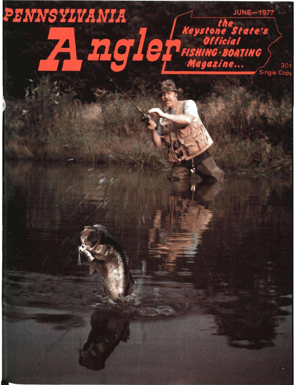 JUNE—1977 Keystone State's Official FISHIHG BOATING ( Magazine