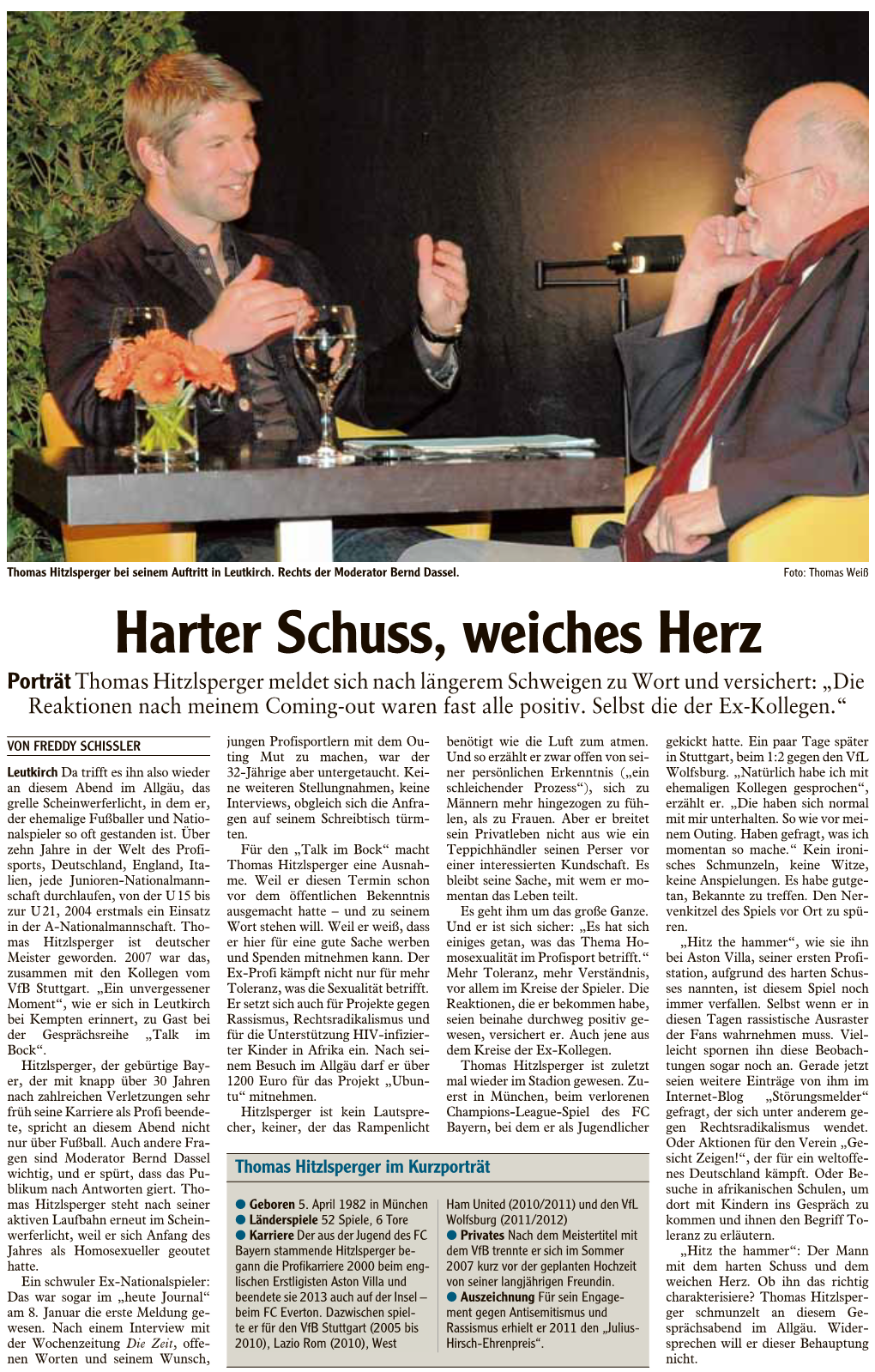 Harter Schuss, Weiches Herz