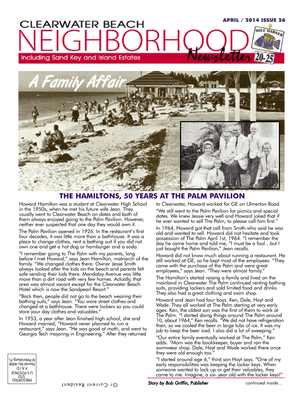 Clearwater Beach Newsletter