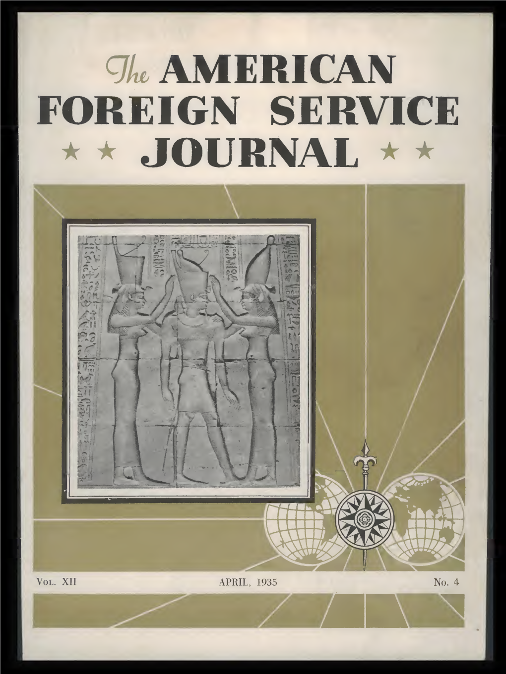 The Foreign Service Journal, April 1935
