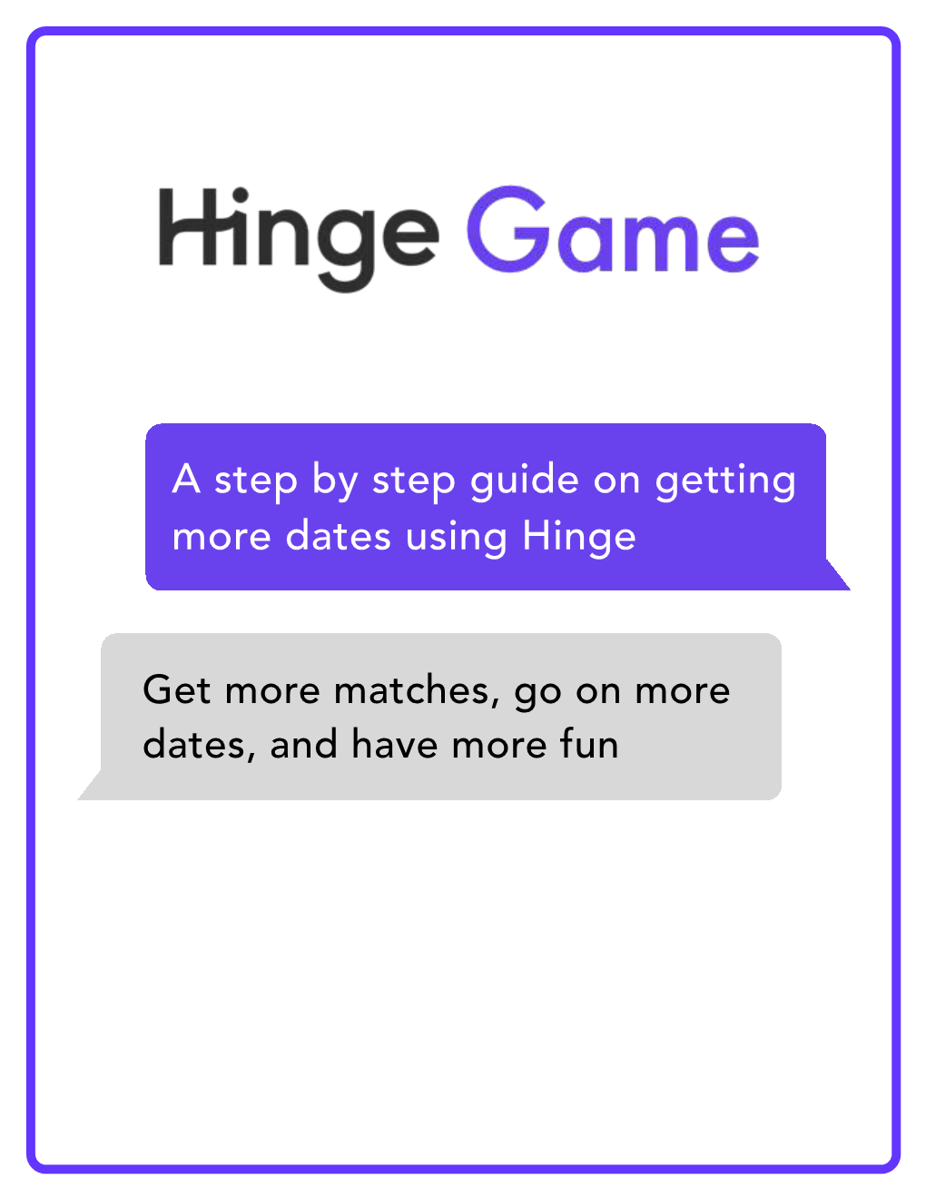 A Step by Step Guide on Getting More Dates Using Hinge