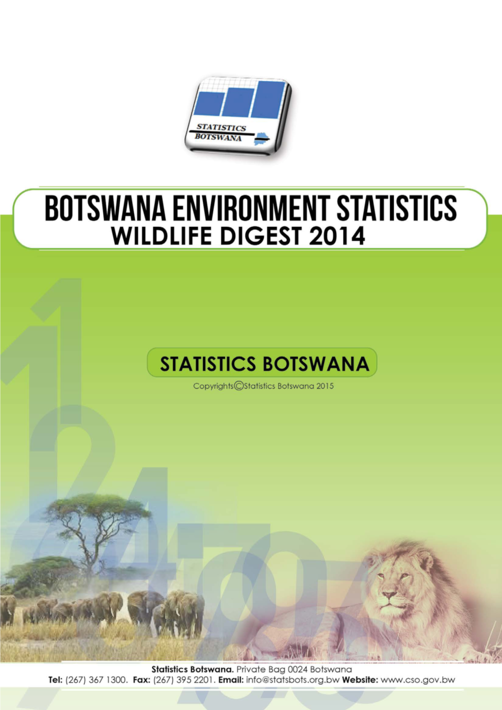 Environment Statistics Wildlife Digest 2014