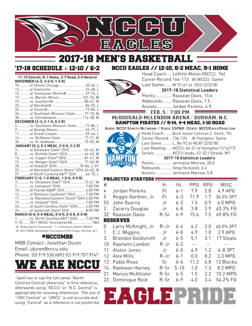 NCCUMBB Feb5 Hampton.Indd