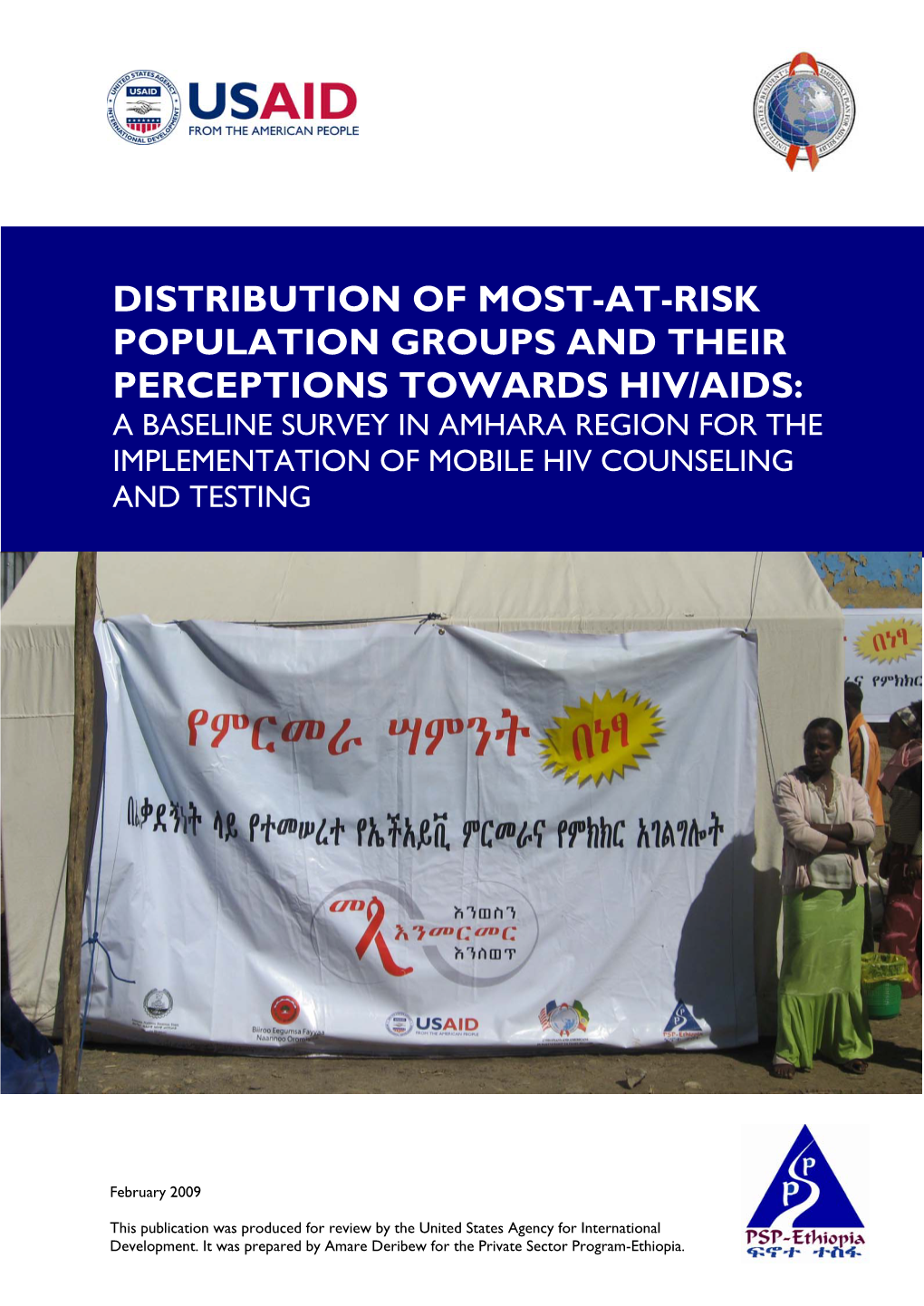 Distribution of Most-At-Risk Population Groups and Their Perceptions