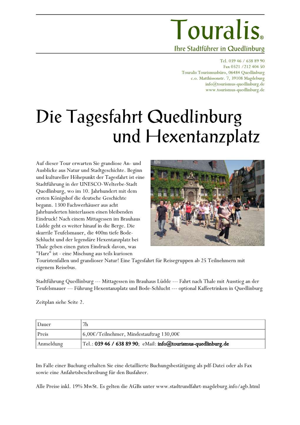 INFO Tagesfahrt Quedlinburg Hexentanzpl[...]