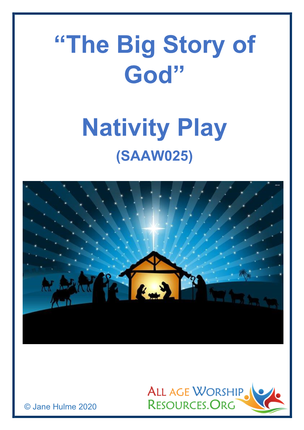 Nativity Play (SAAW025)