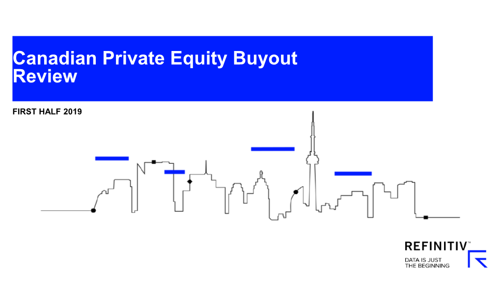 Canadian Private Equity Buyout Review