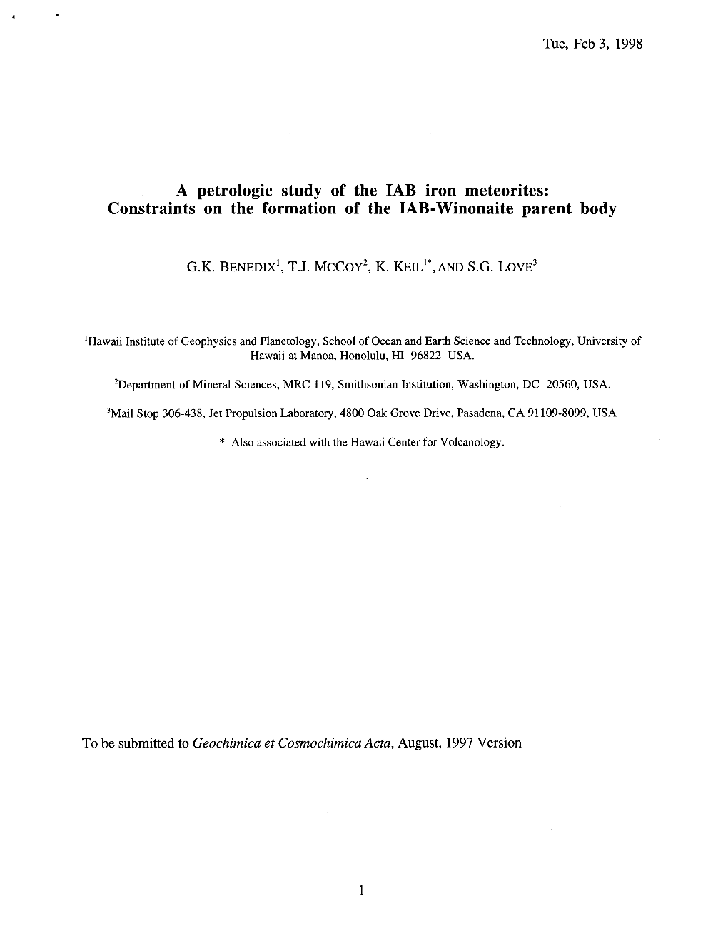 A Petrologic Study of the IAB Iron Meteorites: Constraints on the Formation Ofthe IAB-Winonaite Parent Body