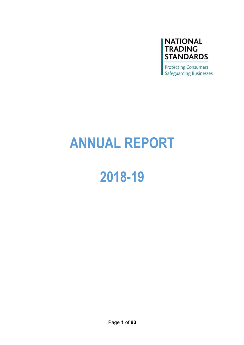 Annual Report 2018-19