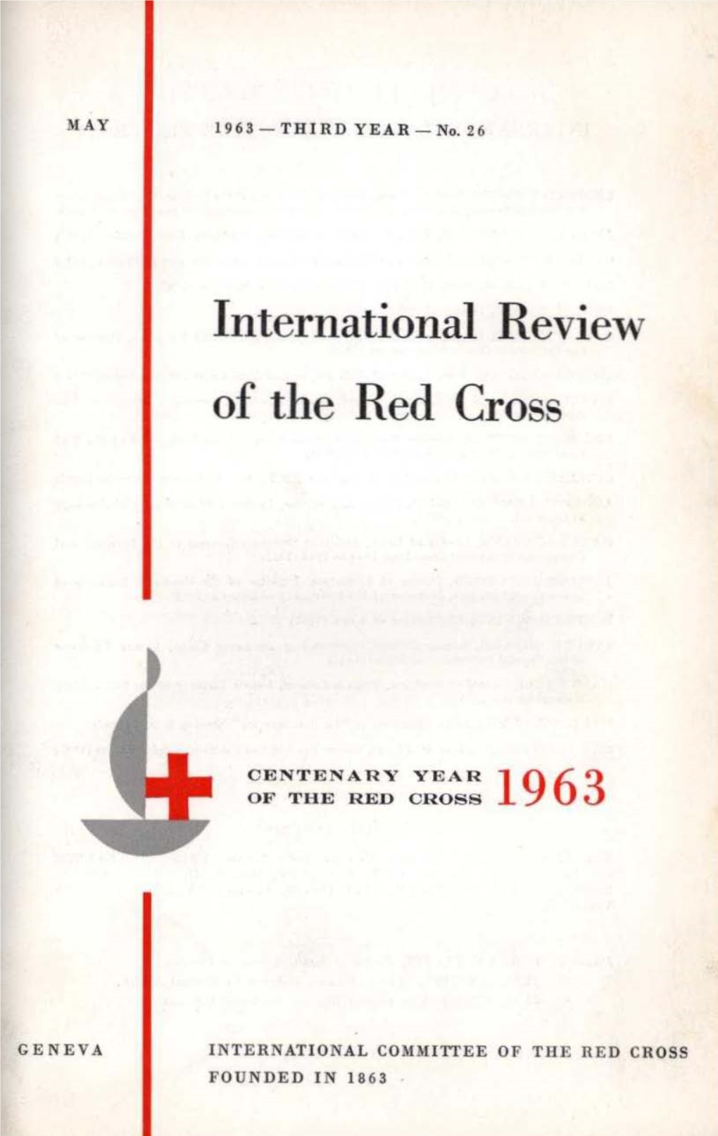 International Review of the Red Cross, May