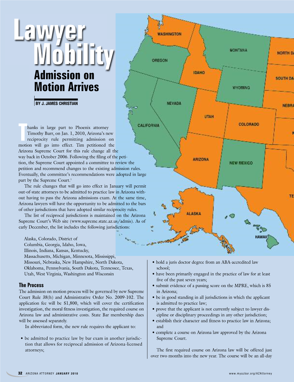 Lawyer Mobility: Admission on Motion Arrives