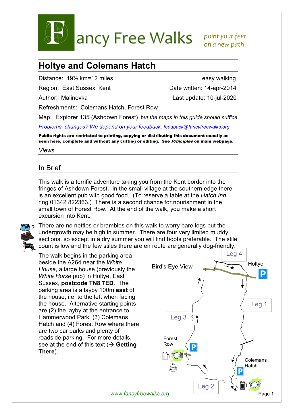 Holtye and Colemans Hatch