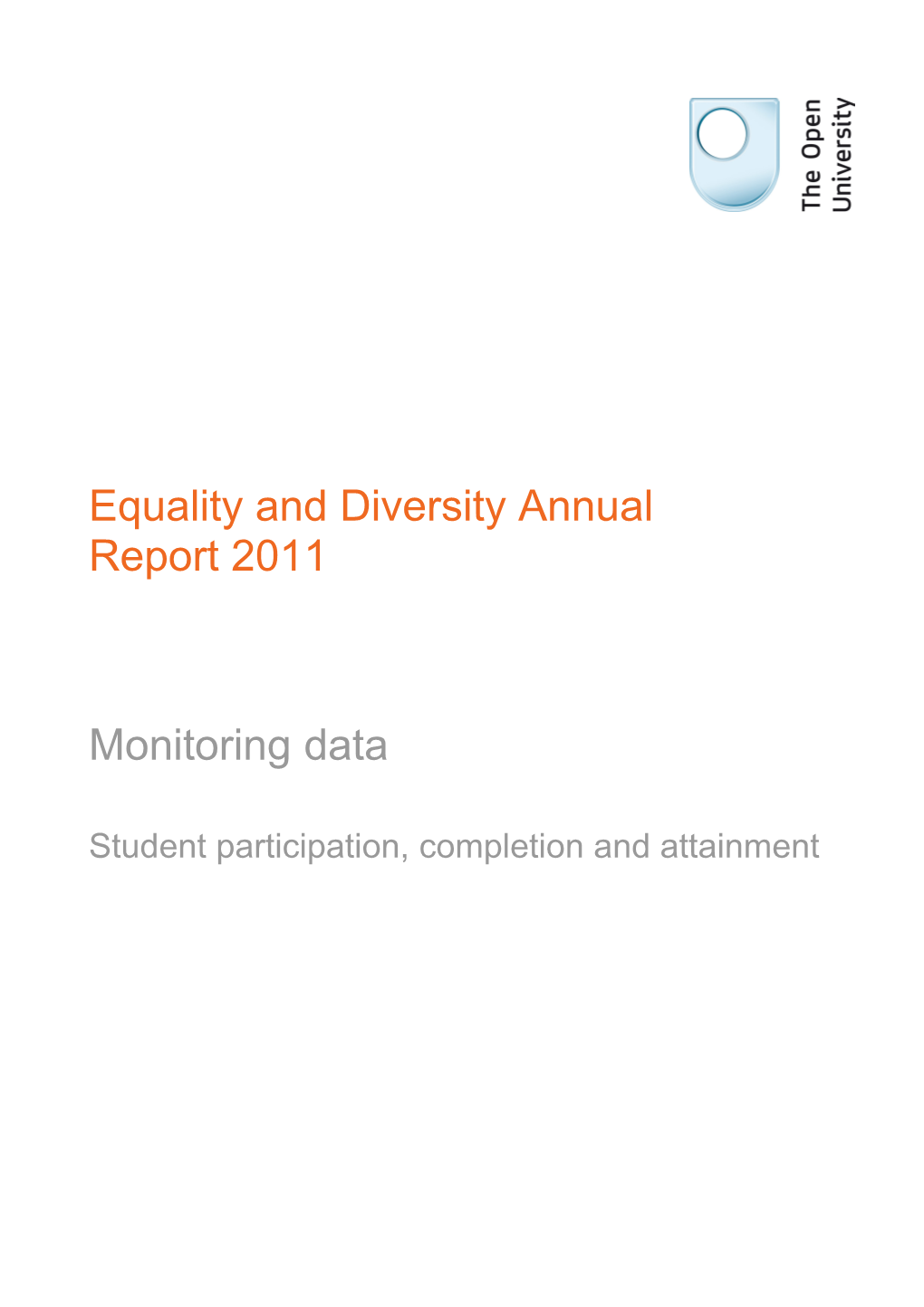 Equality and Diversity Annual Report 2010 s2