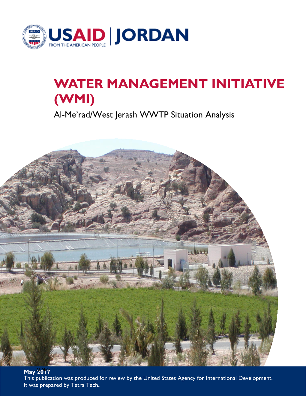 WMI Al-Me'rad/West Jerash WWTP Situation Analysis