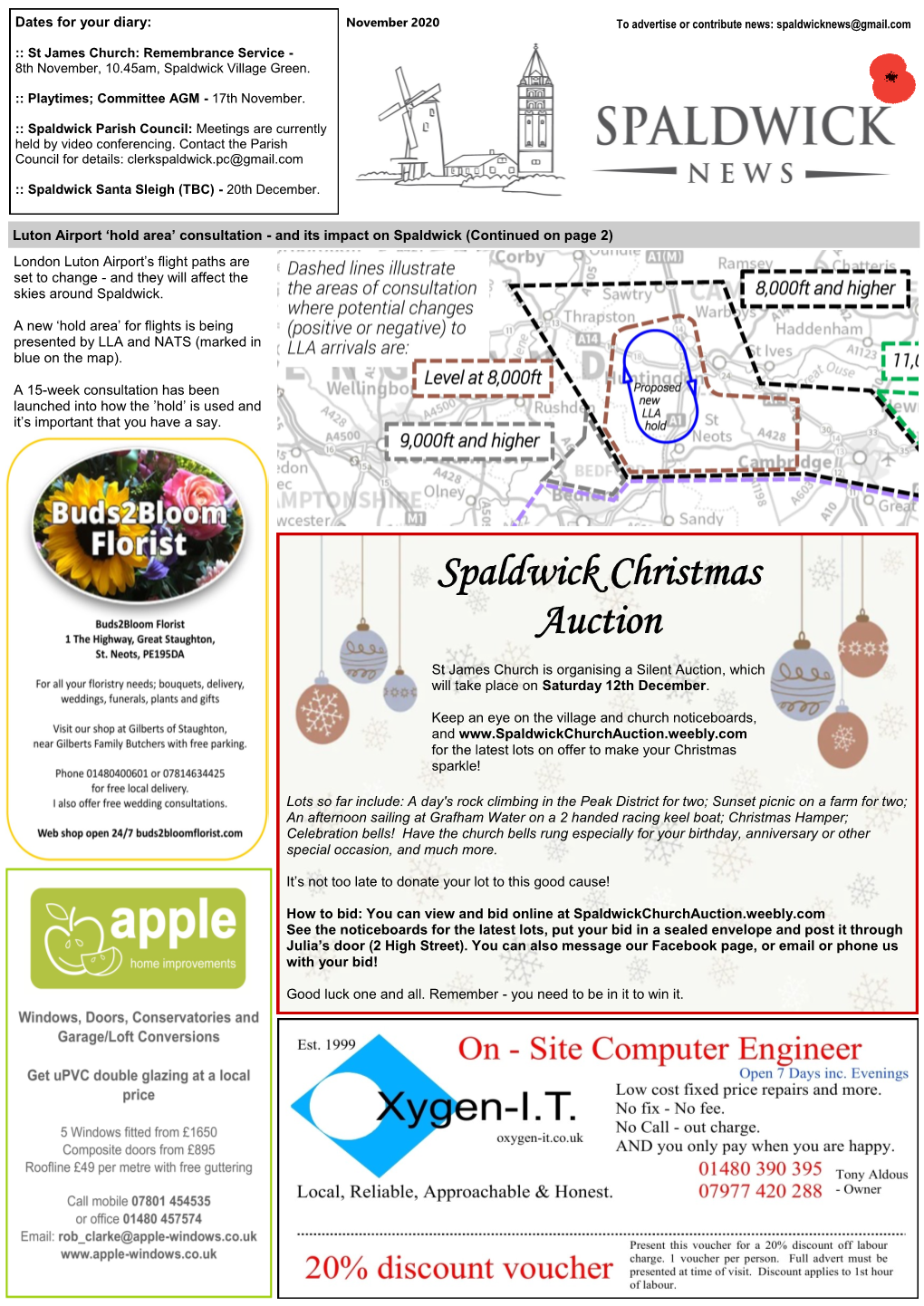 Spaldwick Christmas Auction