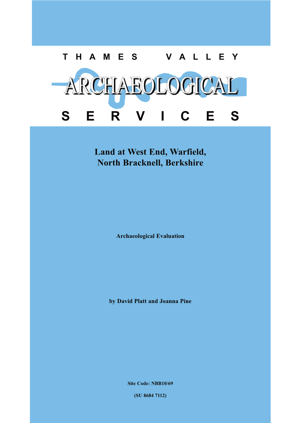 Thames Valley Archaeological Services Ltd