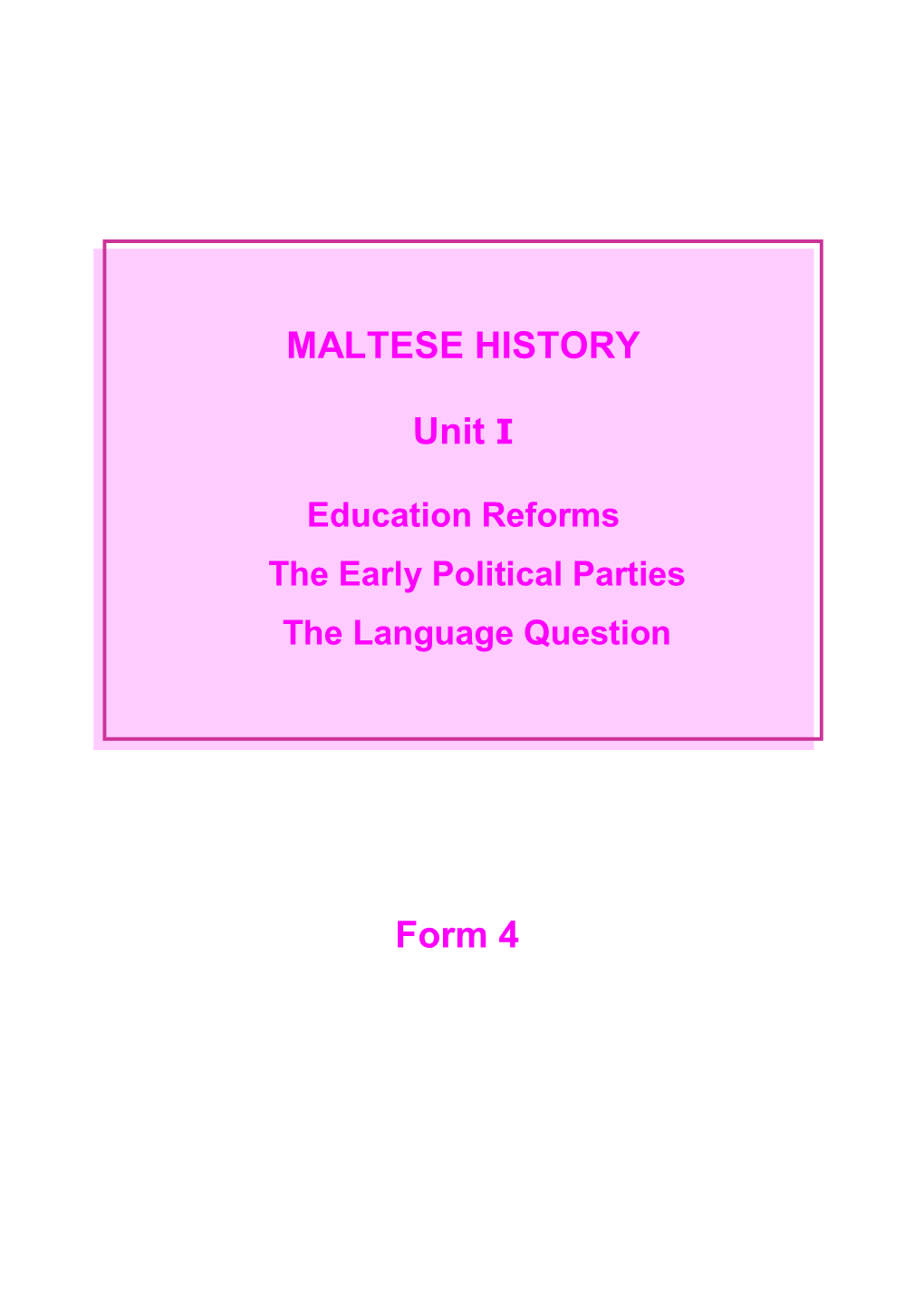 Education / Political Parties and the Language Question
