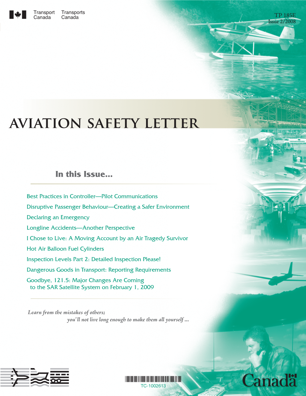 Aviation Safety Letter Satellite System