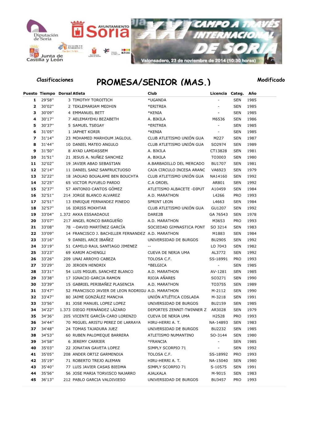 PROMESA/SENIOR (MAS.) Modificado