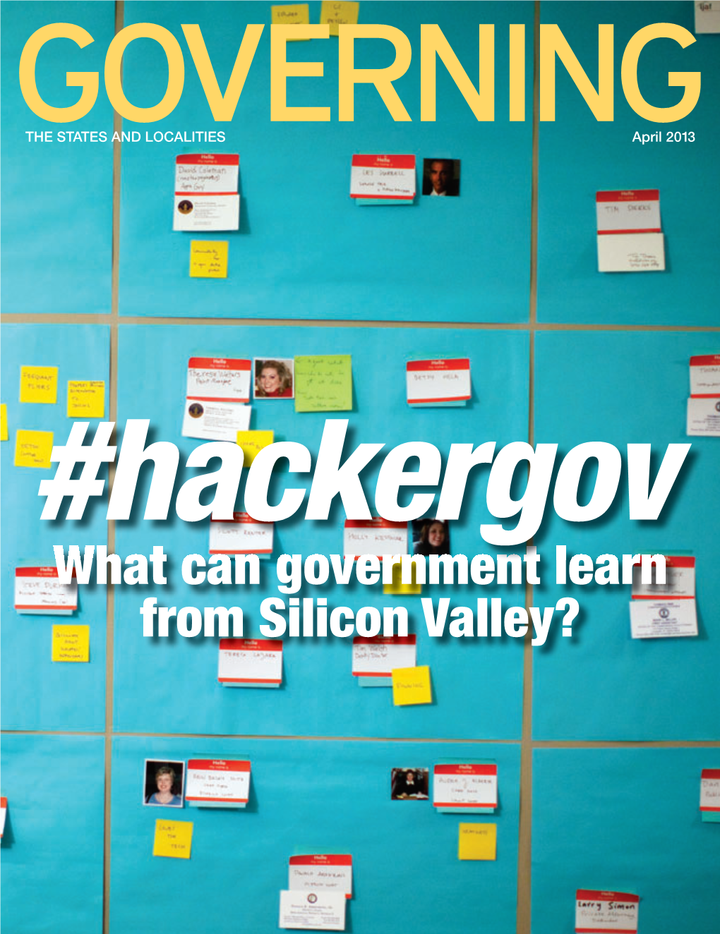 GOVERNING Magazine April 2013