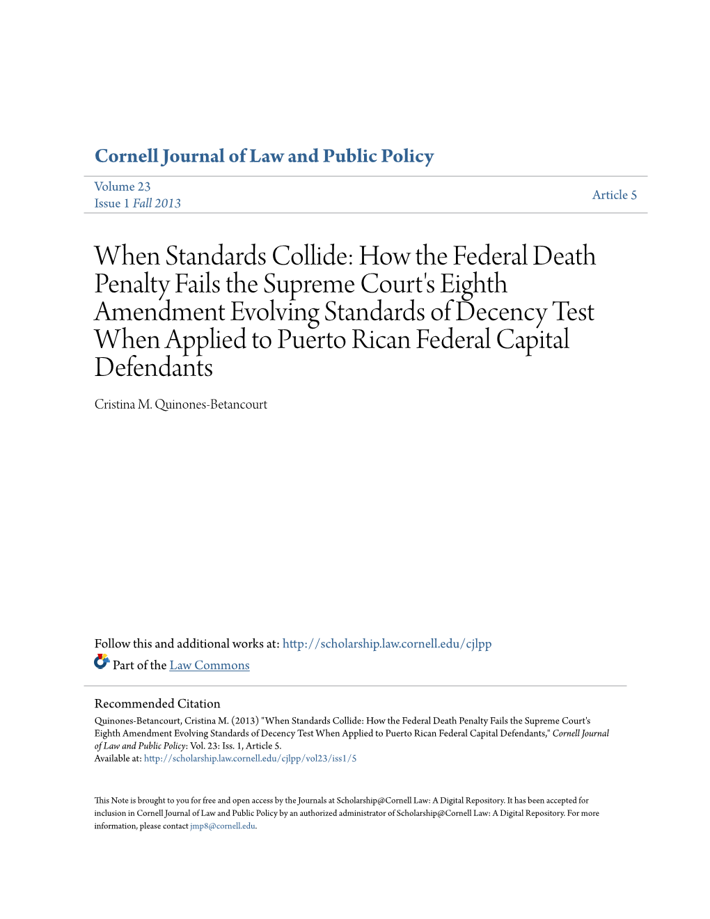 How the Federal Death Penalty Fails The