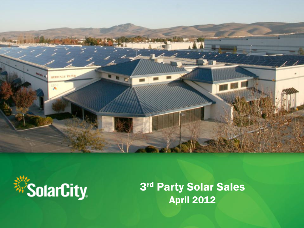 Solarcity Presentation Title