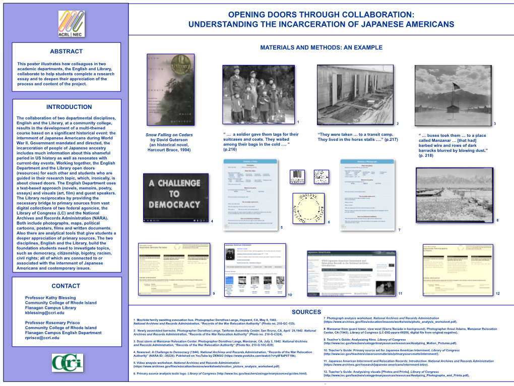 Understanding the Incarceration of Japanese Americans