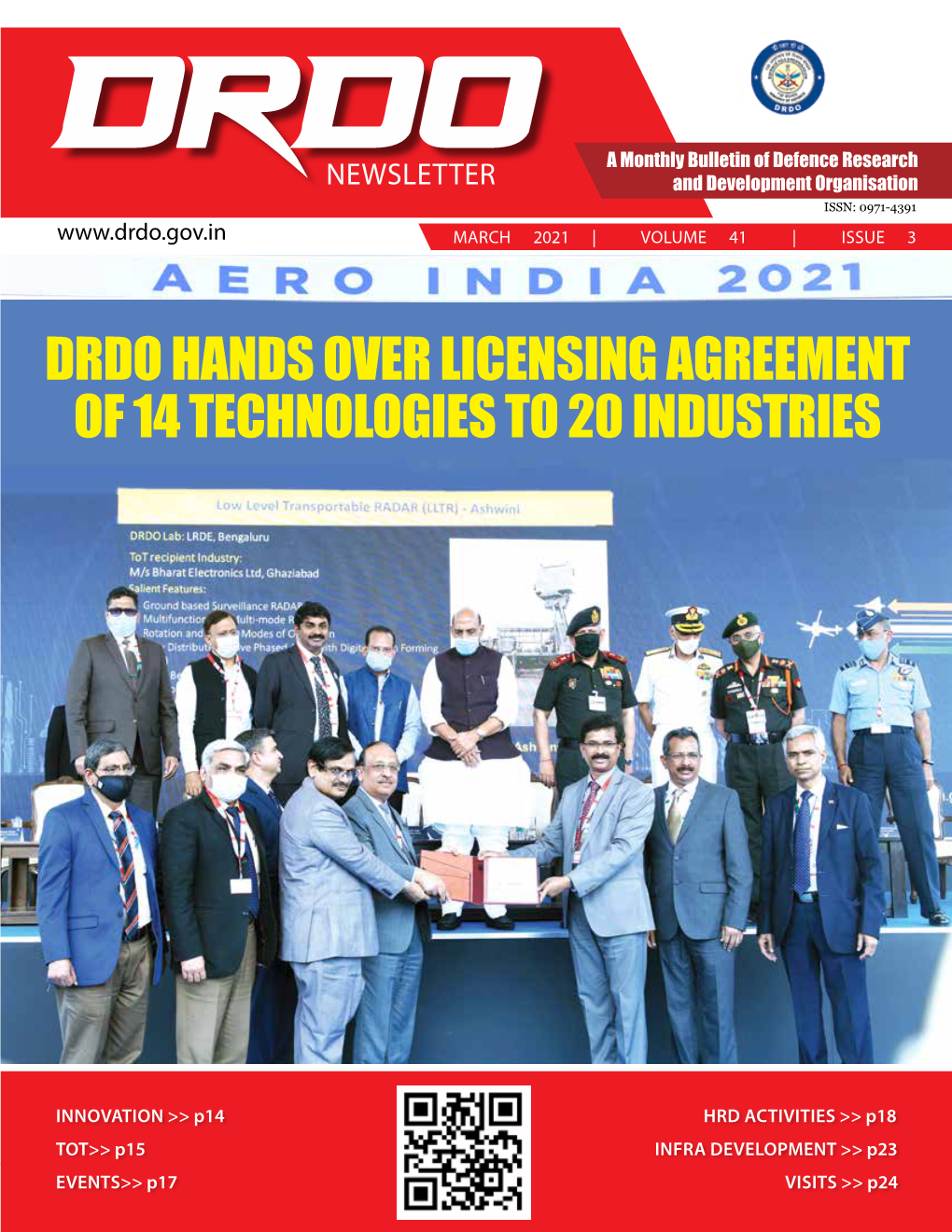 DRDO Newsletter March 2021