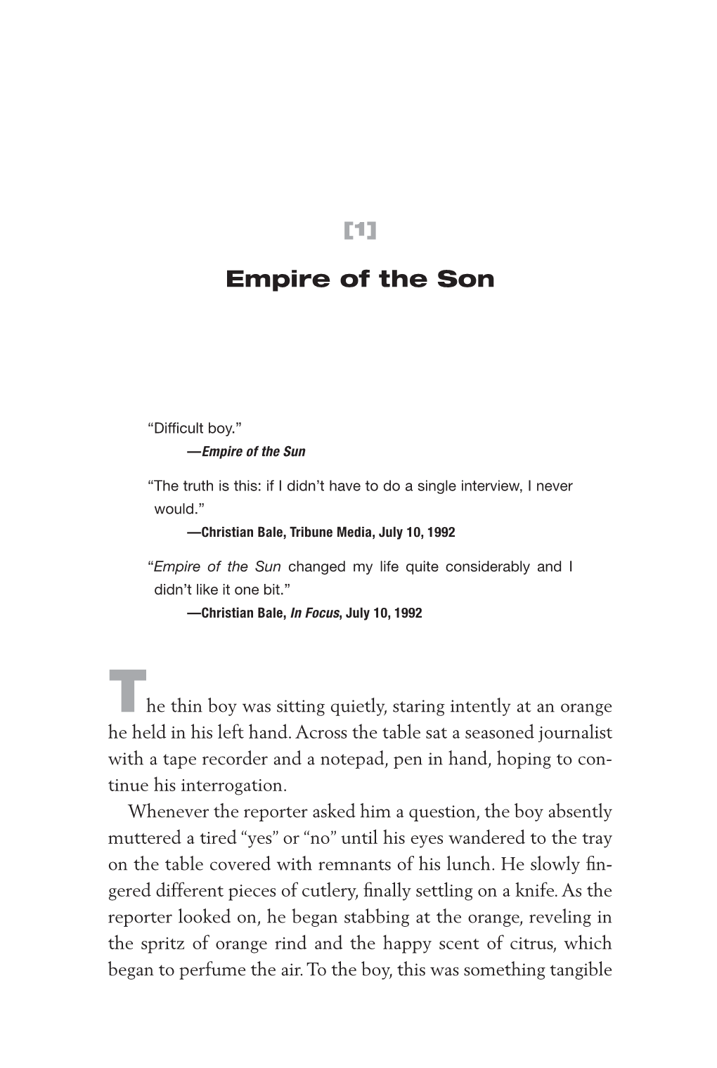 Empire of the Son