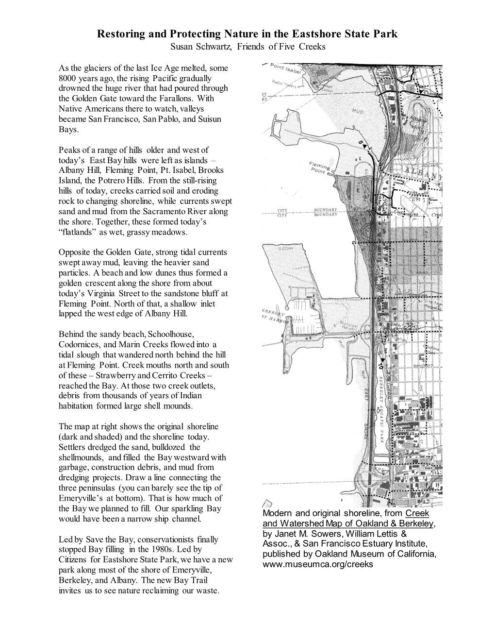 The Bay Shore Then and Now