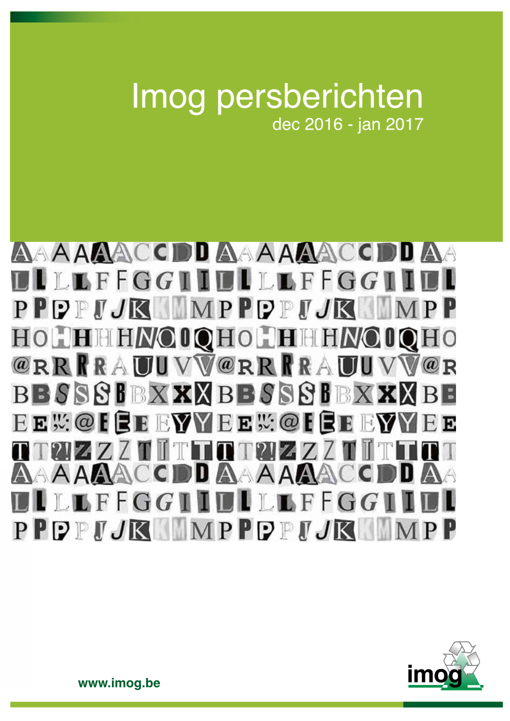Imog Persberichten Dec 2016 - Jan 2017