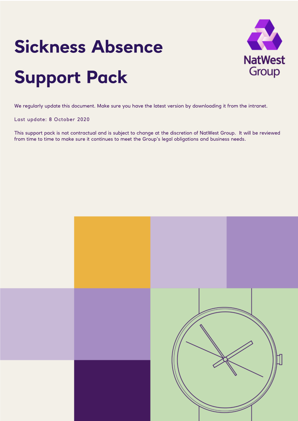 Sickness Absence Support Pack